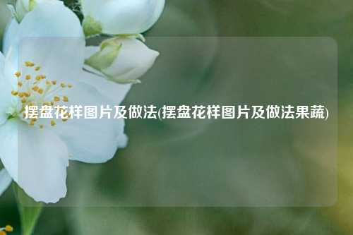 摆盘花样图片及做法(摆盘花样图片及做法果蔬)